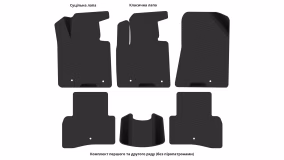 Interior mats for the Kia Sportage (QL) 2015-2021 IV generation EU Crossover - Фото 3