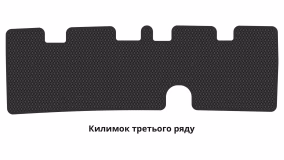 Interior mats for the Kia Sorento (XM) 2012-2014 II generation Crossover restyling 7-seater - Фото 2