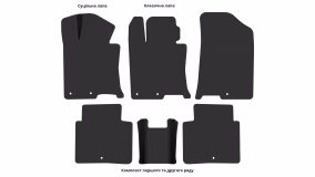Interior mats for the Kia K5 (TF) 2010-2015 III generation US Sedan - Фото 4