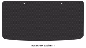 Interior mats for the Kia Carnival (YP) 2014-2020 III generation EU Minivan 7-seater - Фото 2