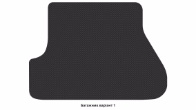 Interior mats for the Kia Clarus 1996-1998 I generation EU Sedan pre-restyling - Фото 3