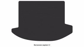 Interior mats for the Kia Carens (UN) 2006-2013 II generation EU Minivan 7-seater - Фото 2