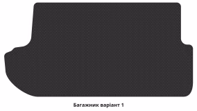 Interior mats for the Kia Carnival (KV-II) 1999-2006 I generation EU Minivan 7-seater - Фото 4
