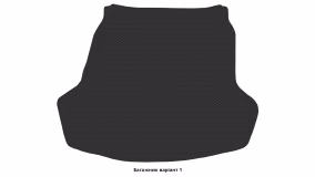 Interior mats for the Kia Cadenza (VG) 2009-2016 I generation EU Sedan - Фото 3