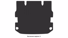 Interior mats for the Kia Carens (RS) 1999-2006 I generation EU Minivan 7-seater - Фото 3