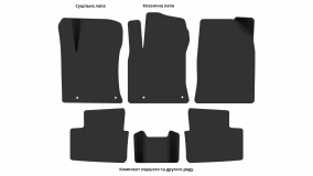 Interior mats for the Kia XCeed 2019-… III generation EU Crossover - Фото 4