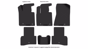 Interior mats for the Kia Sportage (QL) 2015-2021 IV generation US Crossover - Фото 4