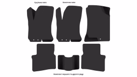 Interior mats for the Kia Ceed (ED) 2009-2012 I generation EU Universal restyling - Фото 4