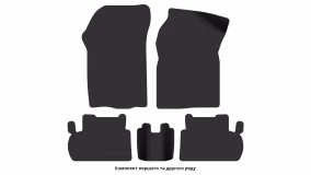 Interior mats for the LADA 2115 1997-2012 I generation EU Sedan - Фото 3
