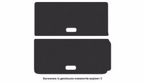 Interior mats for the LADA Vesta SW Cross 2017-… I generation EU Crossover - Фото 2