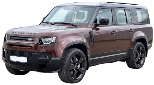 Interior mats for the Land Rover Defender 130 (L663) 2019-… II generation US Crossover 5-door 7-seater
