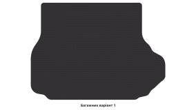 Interior mats for the Land Rover Range Rover Vogue (LM) 2005-2009 III generation EU Crossover - Фото 2