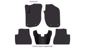 Interior mats for the Land Rover Freelander (L314) 1997-2006 I generation EU Crossover 3-door - Фото 3