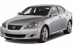 Interior mats for the Lexus IS 250 (XE2) 2005-2013 II generation US Sedan AWD