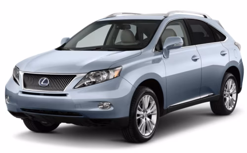 Interior mats for the Lexus RX 350 (AL 10) 2009-2011 III generation US Crossover pre-restyling