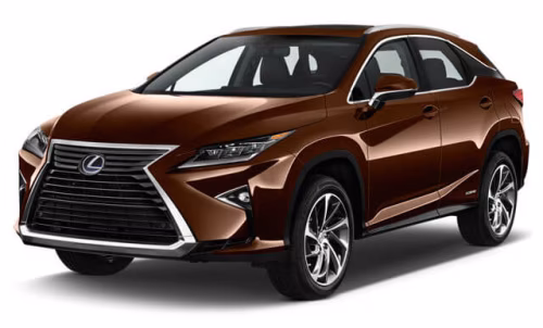 Interior mats for the Lexus RX 200t F-Sport 2015-2017 IV generation EU Crossover