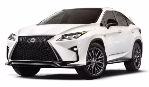 Interior mats for the Lexus RX 350 L (AL 20) 2017-2019 IV generation EU Crossover pre-restyling 7-seater