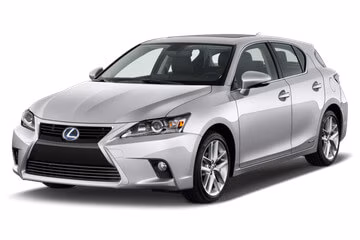 Interior mats for the Lexus CT 200h 2010-2018 I generation US Hatchback Hybrid