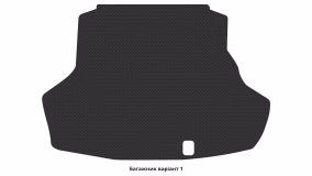 Interior mats for the Lexus ES 250 (XV60) 2012-2018 VI generation EU Sedan - Фото 2