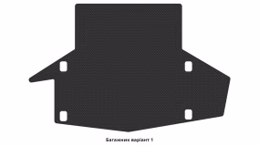 Interior mats for the Lexus IS 250 (XE2) 2005-2013 II generation Sedan FWD - Фото 3