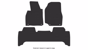 Interior mats for the Lexus LX 470 (UZJ100) 1998-2007 II generation EU Crossover 7-seater - Фото 3