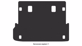Interior mats for the Lexus GX 460 (URJ150) 2013-2023 II generation EU Crossover restyling 7-seater - Фото 3