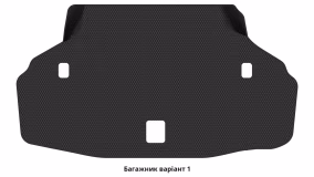 Interior mats for the Lexus LS 460 L (UCF40) 2007-2017 IV generation EU Sedan - Фото 3