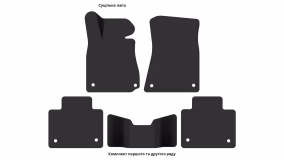 Interior mats for the Lexus GS (L10) 2011-2020 IV generation EU Sedan - Фото 4