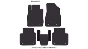 Interior mats for the Lexus ES 300 2001-2006 IV generation EU Sedan - Фото 2