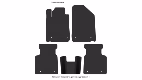 Interior mats for the Lexus ES 300 2001-2006 IV generation EU Sedan - Фото 3