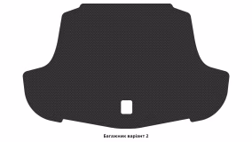 Interior mats for the Lexus ES 350 (XZ10) 2018-2021 VII generation US Sedan pre-restyling - Фото 2