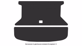Interior mats for the Lexus RX 300 (XU30) 2007-2009 II generation US Crossover restyling - Фото 2