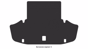 Interior mats for the Lexus GS 300 (GSR 190) 2005-2011 III generation EU Sedan AWD - Фото 2