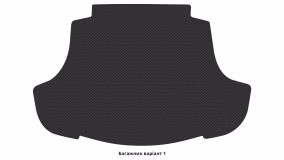 Interior mats for the Lexus ES 300h (XZ10) 2018-… VII generation EU Sedan Hybrid - Фото 2