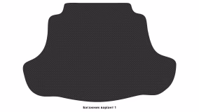 Interior mats for the Lexus ES 300 (XZ10) 2018-2021 VII generation EU Sedan pre-restyling - Фото 3
