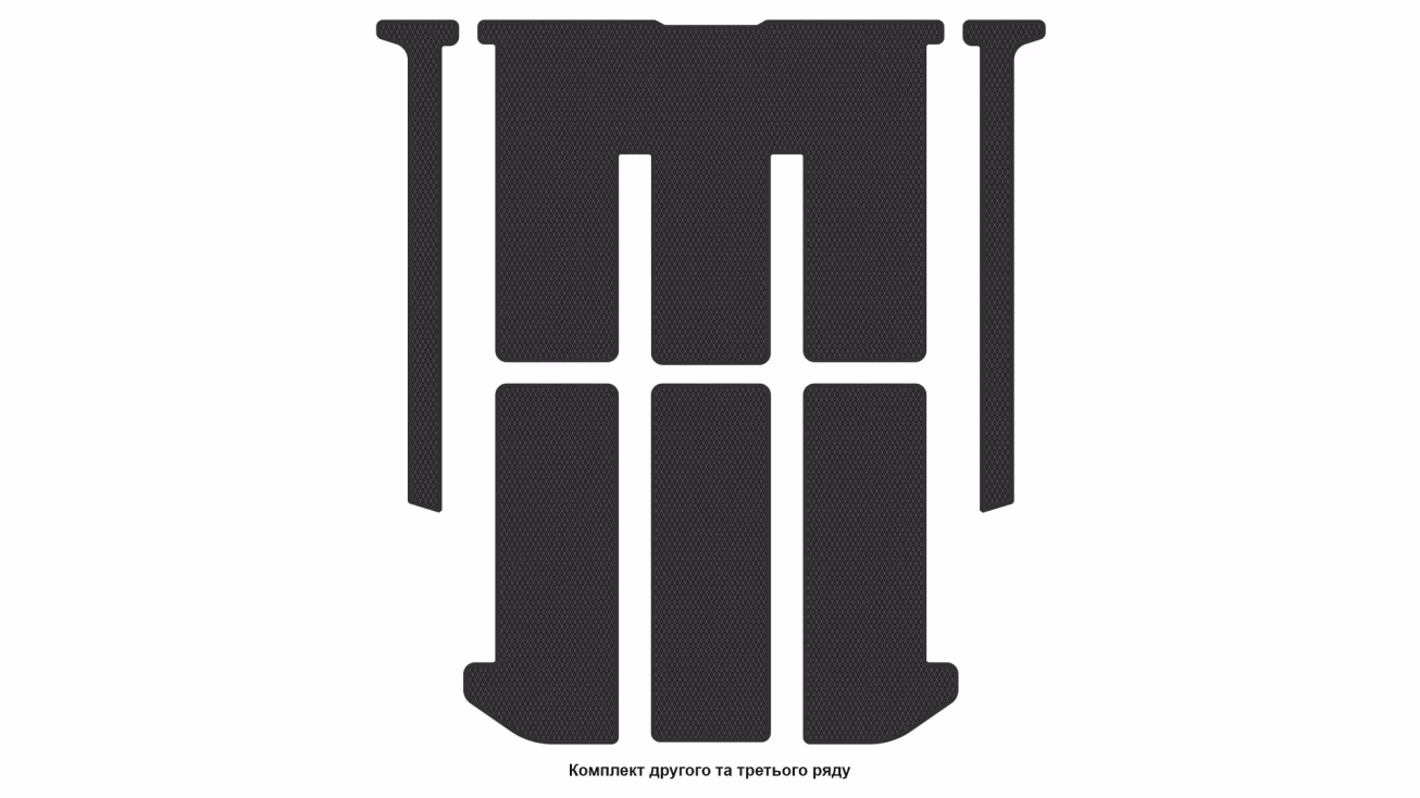 Interior mats for the Lexus LM (AW10) 2023-… II generation EU Minivan - Фото 3