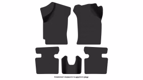 Interior mats for the Lifan 320/Smily 2008-… I generation EU Hatchback - Фото 2