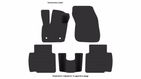 Interior mats for the Lincoln MKZ 2015-2020 II generation US Sedan restyling - Фото 3