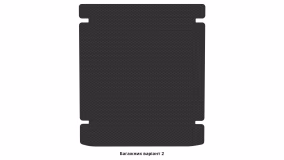 Interior mats for the Lincoln MKT 2012-2019 I generation US Crossover 6-seater - Фото 4
