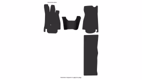 Interior mats for the Lincoln Town Car 1998-2011 II generation EU Limousine - Фото 3