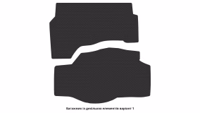 Interior mats for the Lincoln MKZ 2015-2020 II generation US Sedan restyling Hybrid - Фото 2