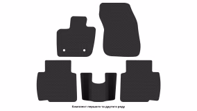 Interior mats for the Lincoln MKZ 2015-2020 II generation US Sedan restyling Hybrid - Фото 3