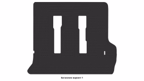 Interior mats for the Lincoln Navigator (UN173) 1997-2002 I generation US Crossover 7-seater - Фото 2