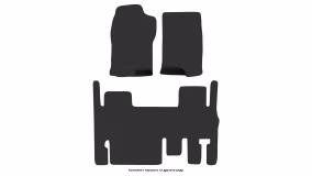 Interior mats for the Lincoln Navigator (UN173) 1997-2002 I generation US Crossover 7-seater - Фото 3