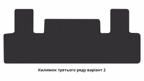 Interior mats for the Lincoln Navigator (U554) 2018-2025 IV generation US Crossover 7-seater - Фото 2