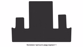 Interior mats for the Lincoln Navigator (U554) 2018-2025 IV generation US Crossover 7-seater - Фото 3