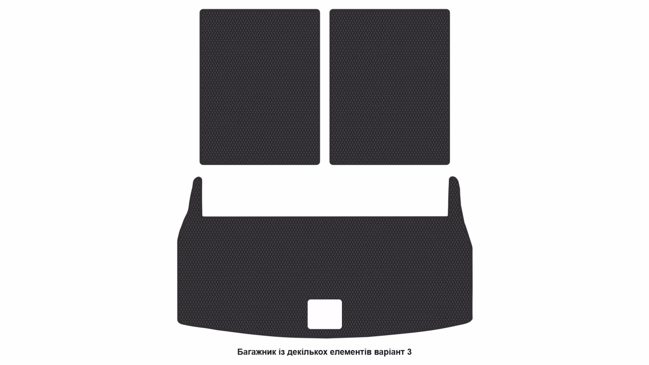 Interior mats for the Lincoln Aviator (U611) 2019-… II generation US Crossover 6-seater - Фото 6