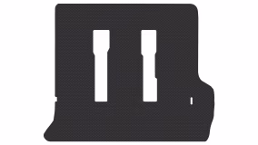 Interior mats for the Lincoln Navigator (UN173) 1997-2002 I generation US Crossover 8-seater - Фото 3