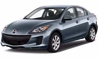 Interior mats for the Mazda 3 (BL) 2009-2013 II generation Sedan