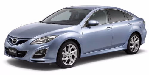 Interior mats for the Mazda 6 (GH) 2008-2012 II generation Liftback